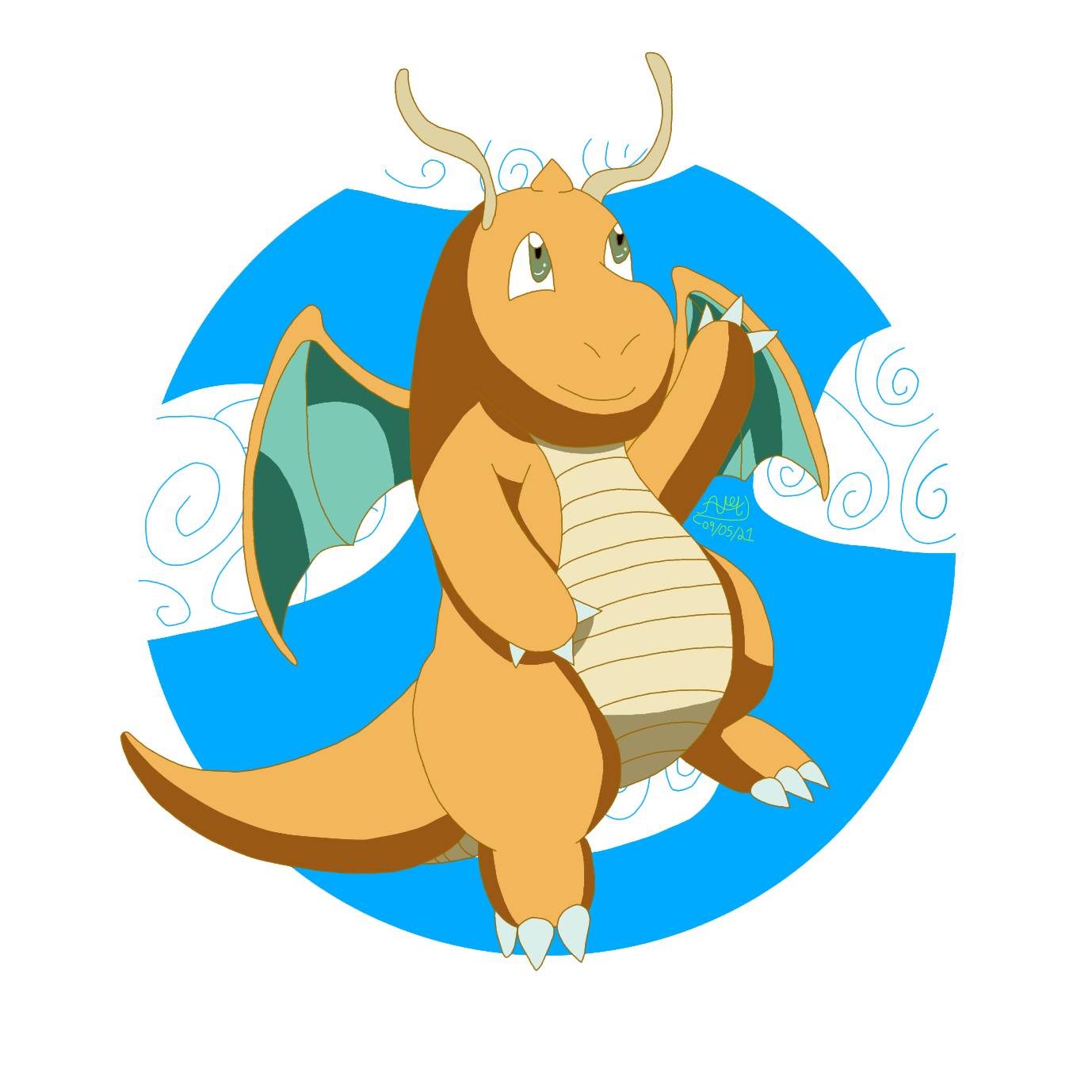Dagonite Dragonite Fanart by kurumistorm173 on DeviantArt
