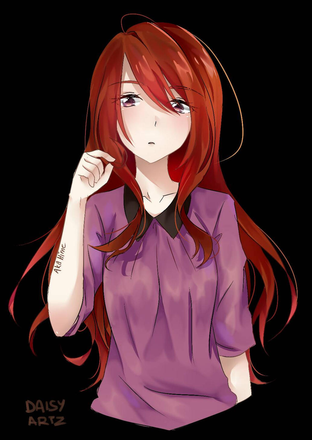 Akahime AkaHime by Daisy-Artz on DeviantArt