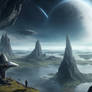 Space Panorama - Weltraum Ambient - 088