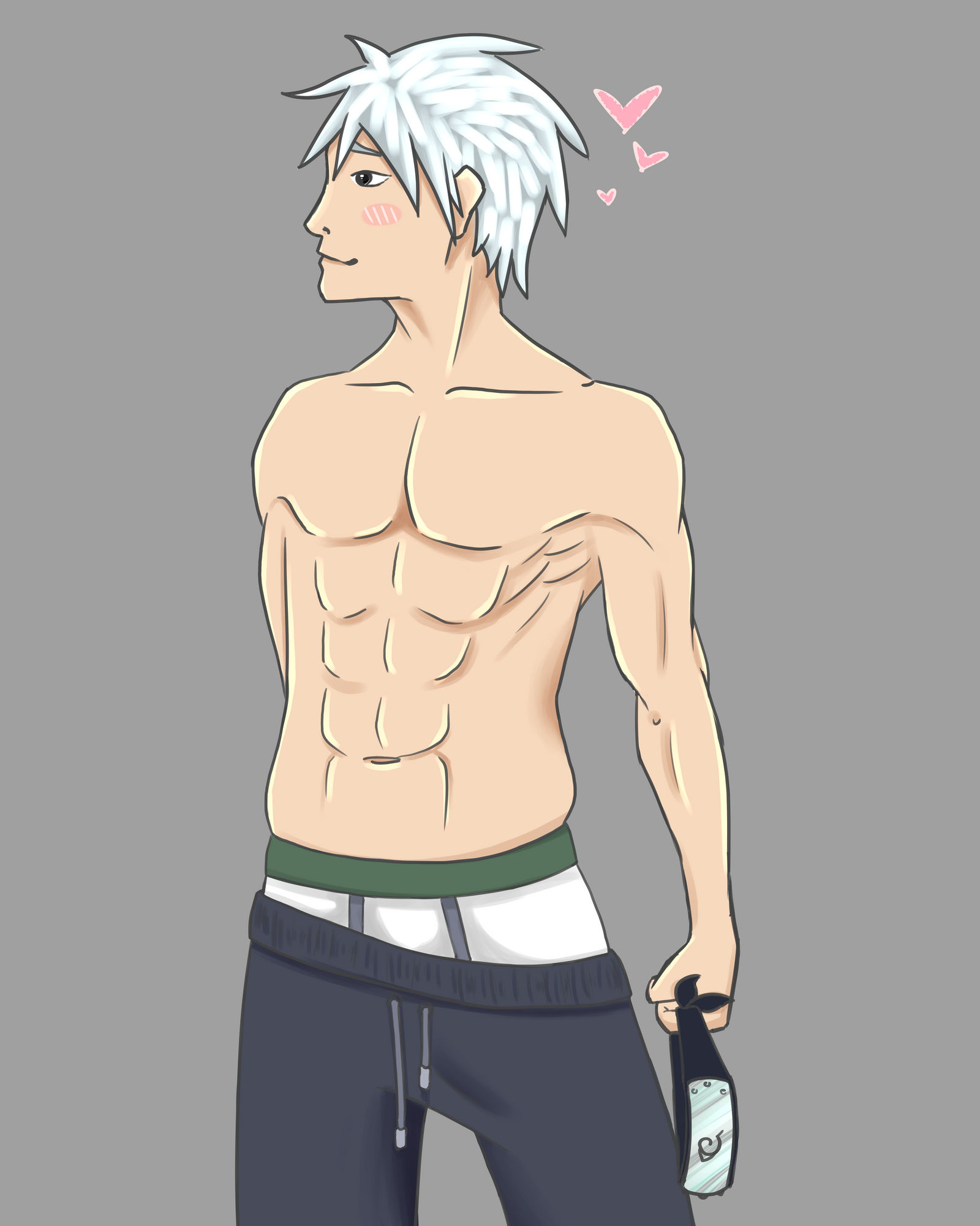 nippleless Kakashi