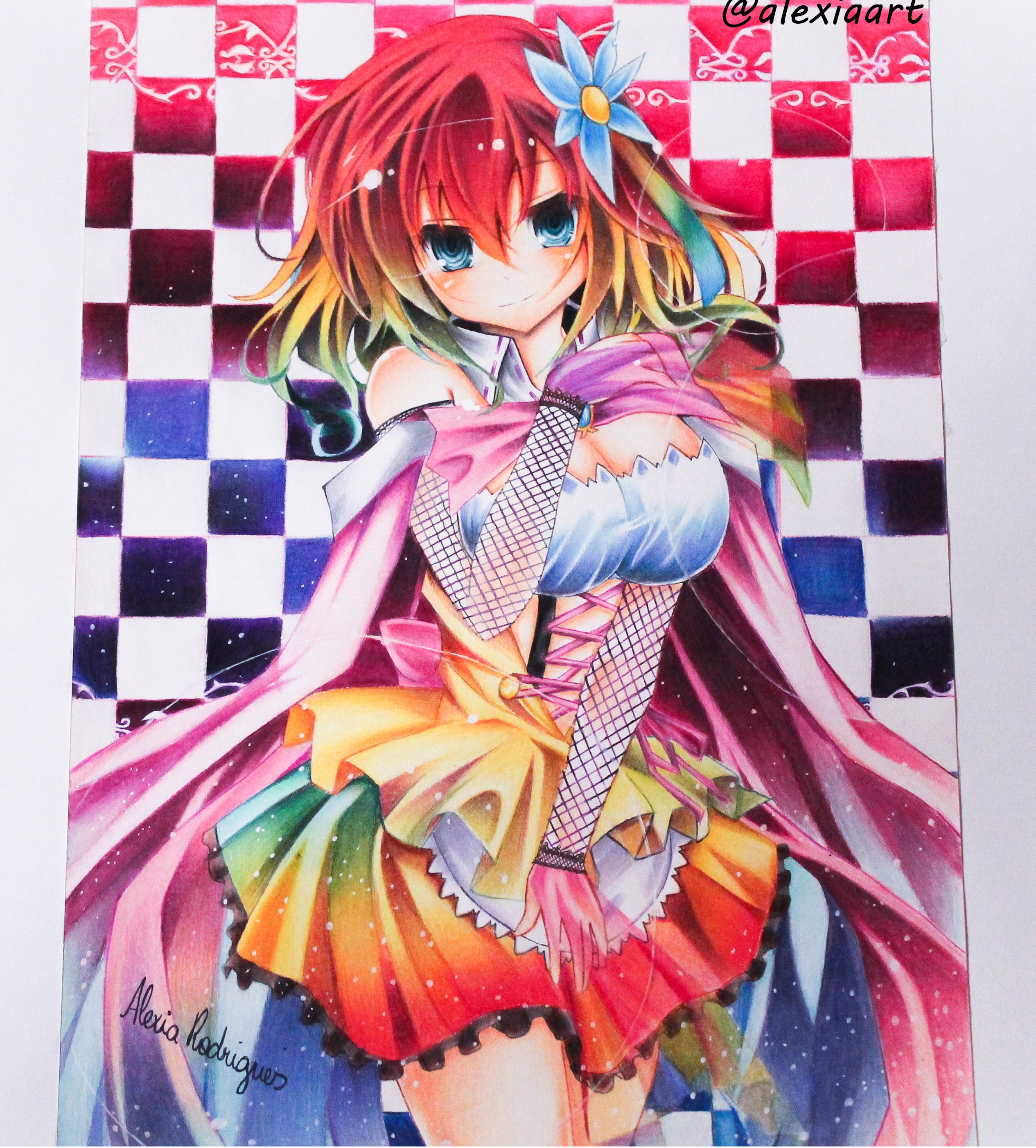 How to draw Stephanie Dola  No Game No Life anime - Sketchok easy