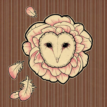 peony owl by Amap0la