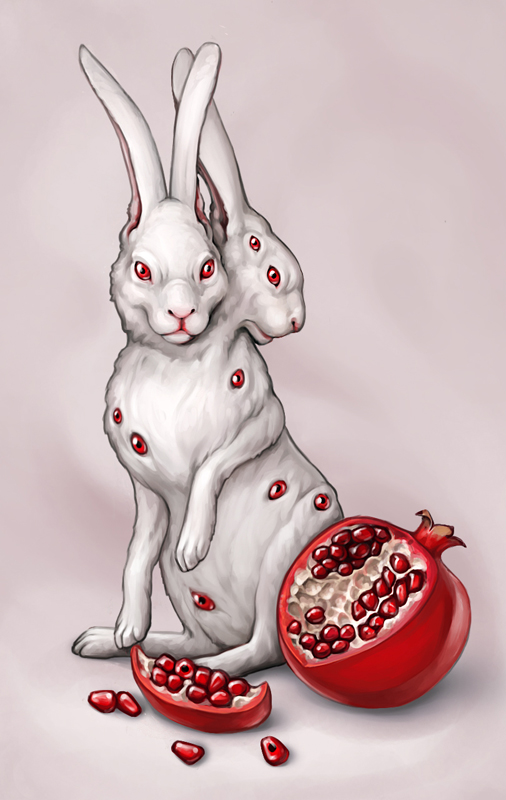 pomegranate rabbit