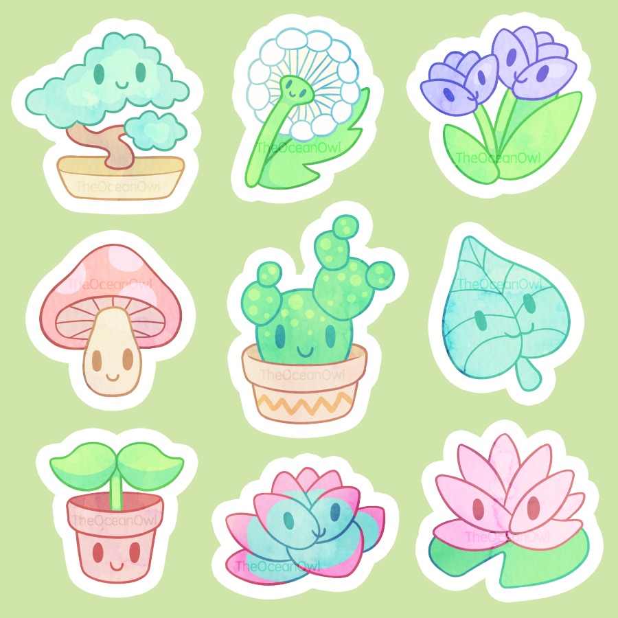 Plant Stickers