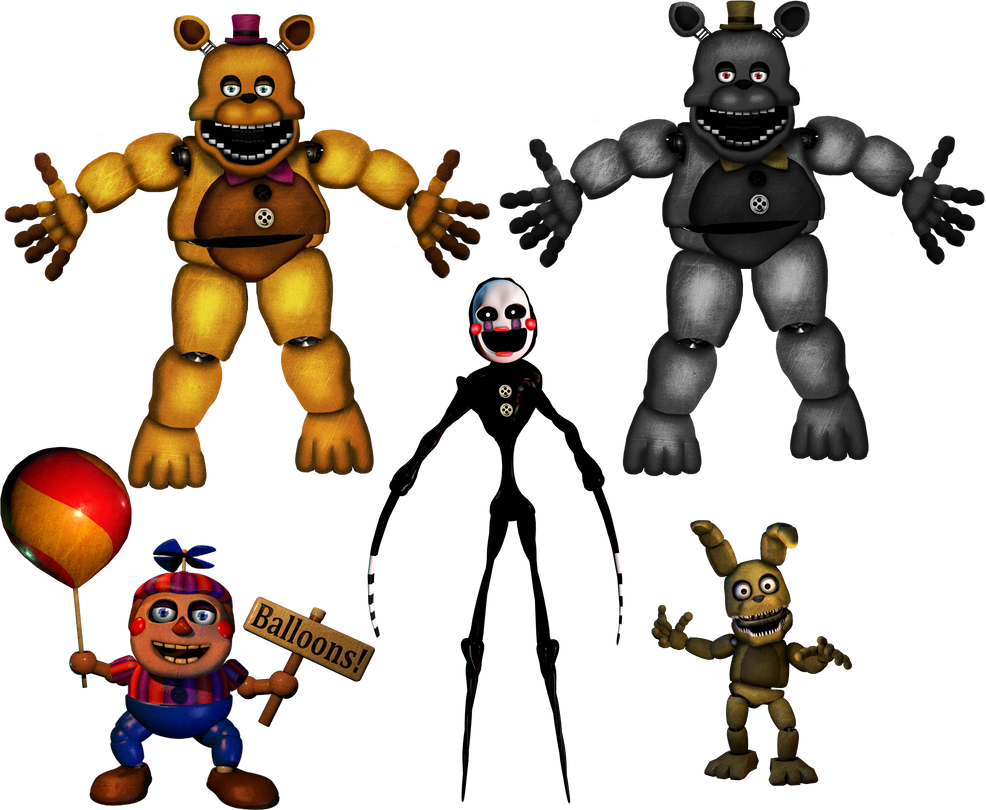 Repaired Nightmare Fixed Nightmare Animatronics part2 by LivingCorpse7 on DeviantArt