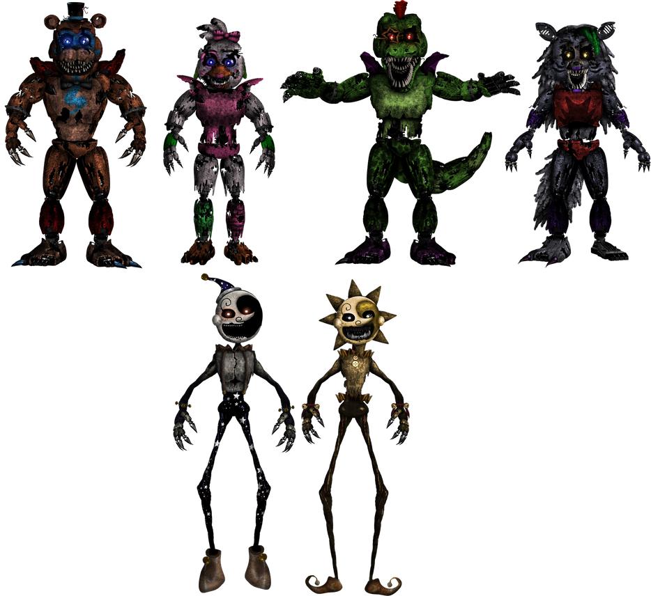 Everyone's Nightmare transformation - Five Nights at Freddy's: Security  Breach 