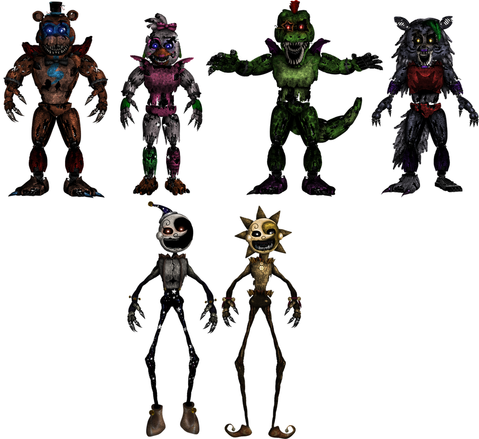 Fnaf Fan Made Nightmare Animatronics BEKW fnaf-fan-made-nightmare-animatronics-bekw