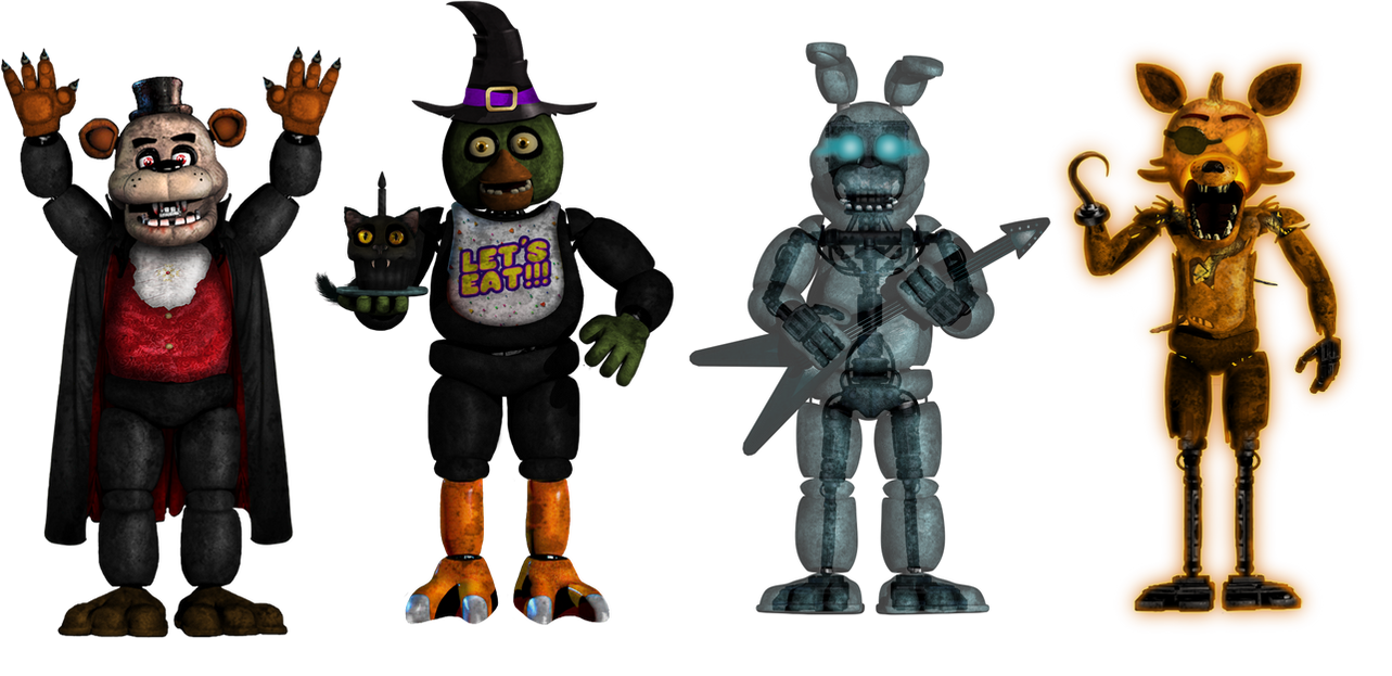 Newspring Animatronics Halloween Classic Animatronics by LivingCorpse7 on DeviantArt