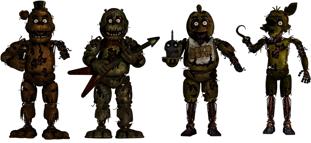 Classic Springtrap Springtrap Version FNaF1 by LivingCorpse7 on DeviantArt