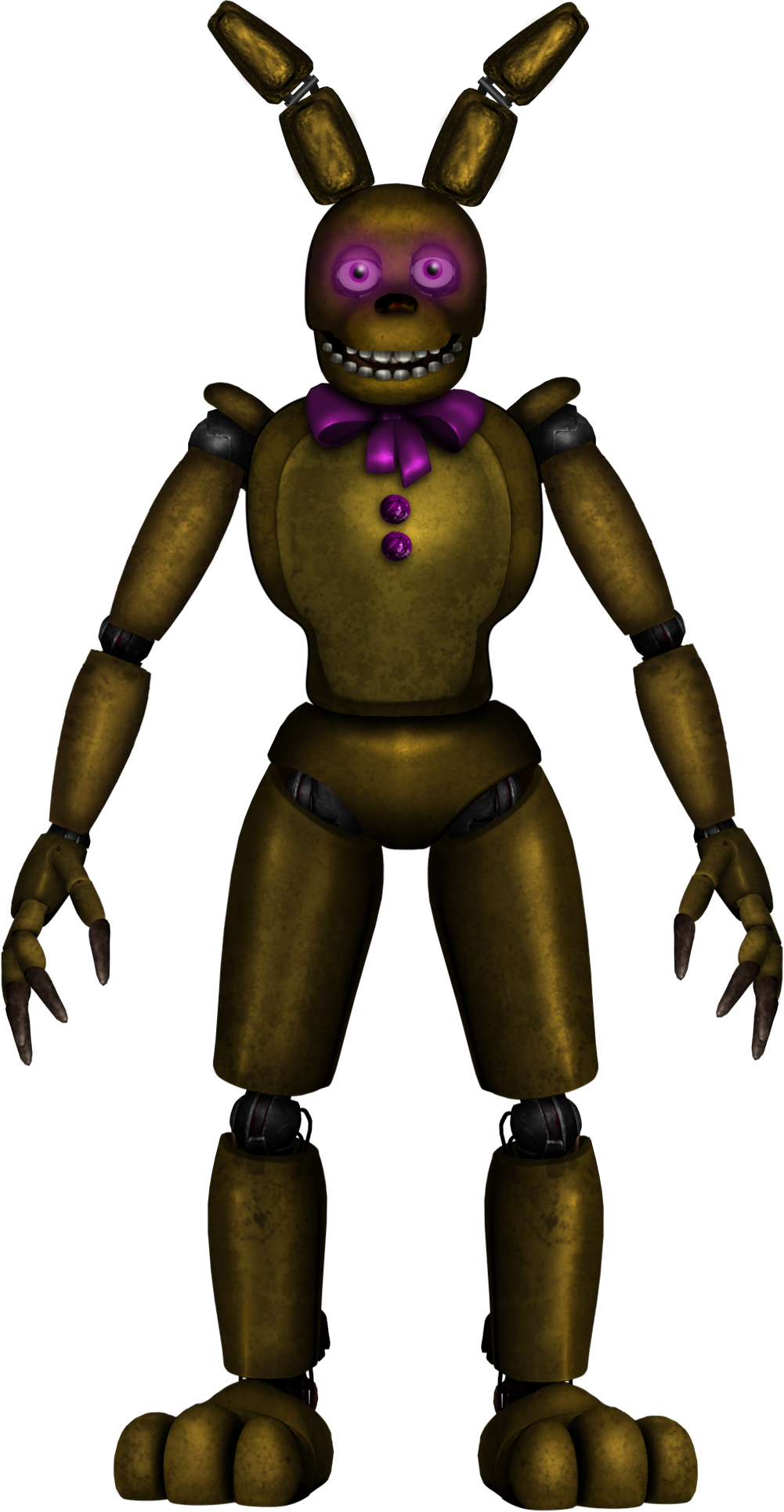 Nightmare Animatronics FNaF:Security Breach by LivingCorpse7 on