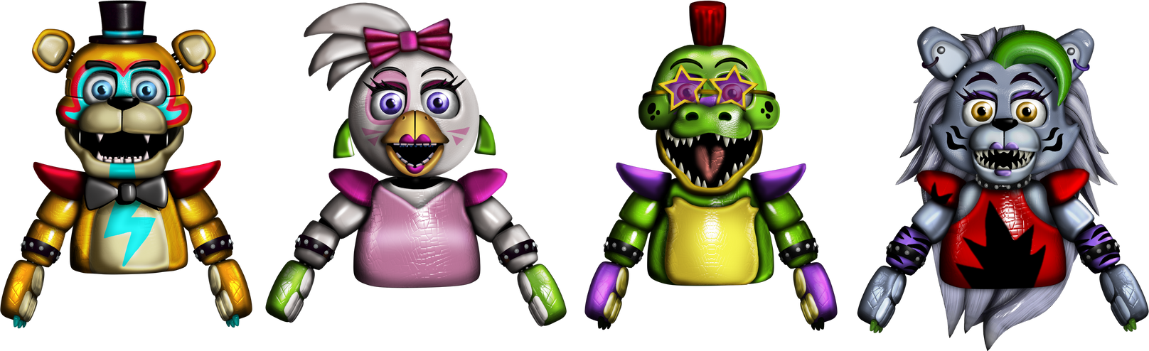 Puppet Animatronics FNaF Security Breach ( Part1 ) by LivingCorpse7 on ...