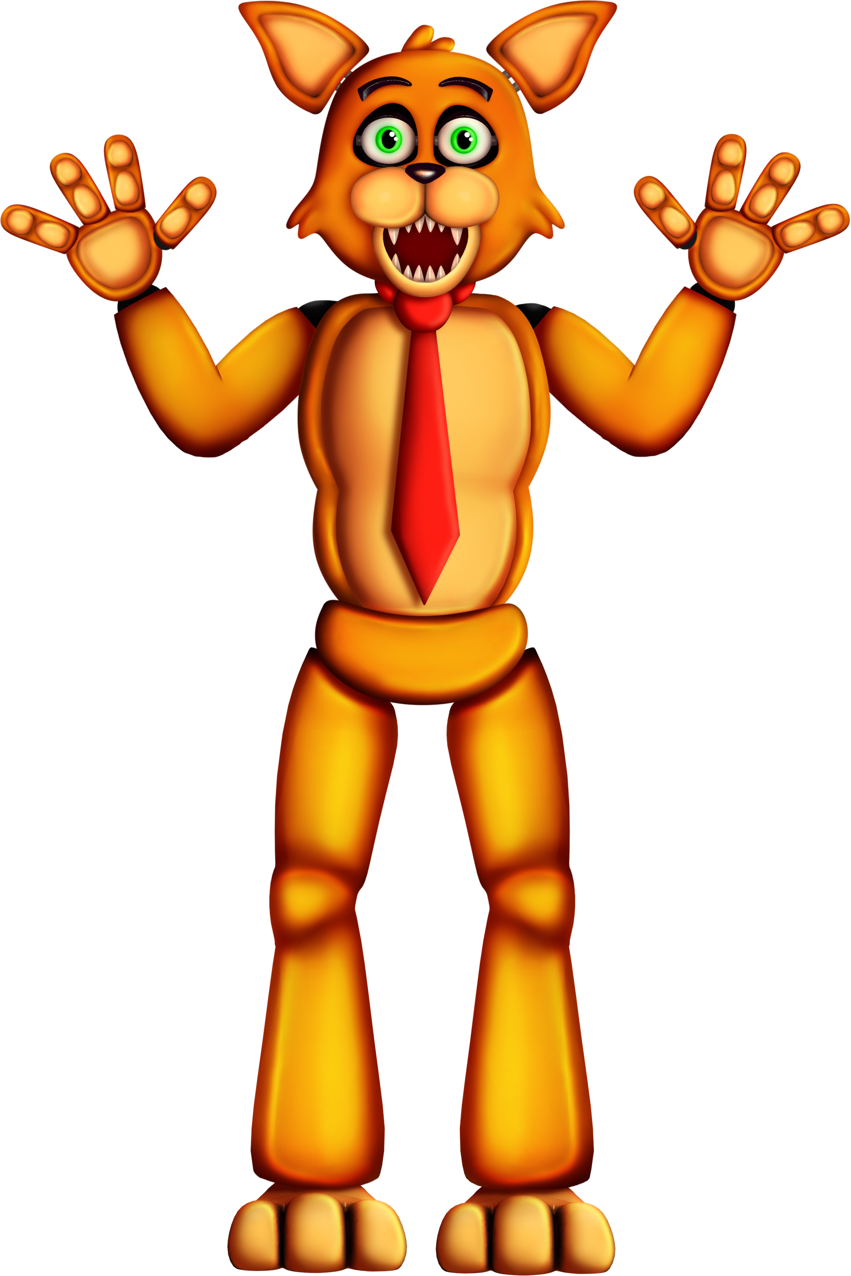 Render FNaF1 Animatronics (PNG) by LivingCorpse7 on DeviantArt