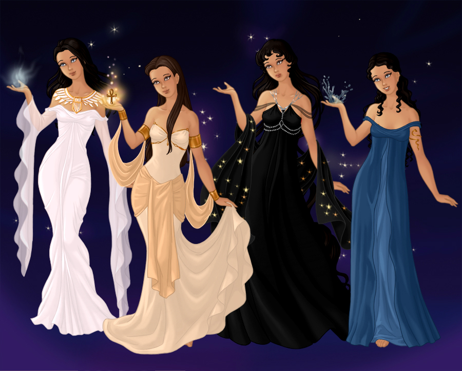 Ogdoad Goddesses by PoisonDLucy13 on DeviantArt