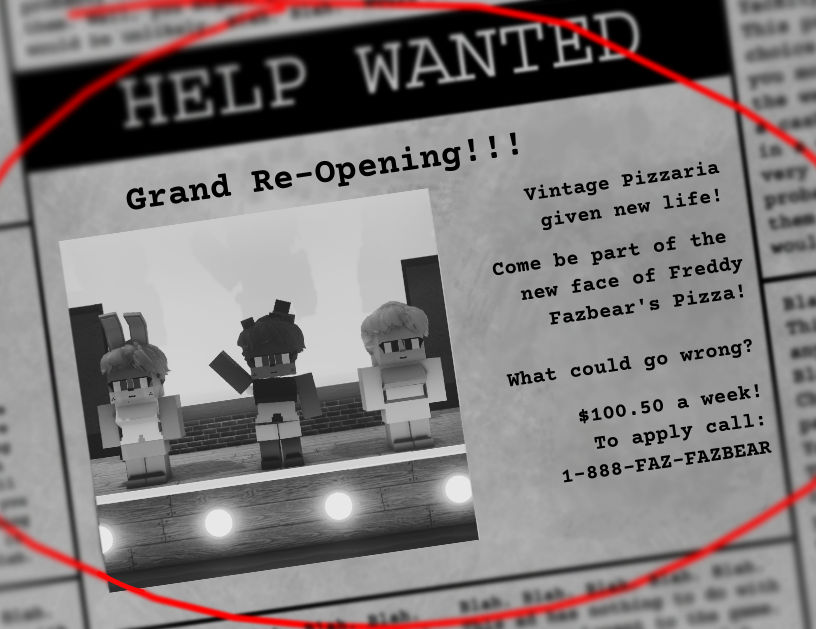 FNaF 2 Newspaper by TBWK128 on DeviantArt