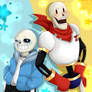 Sans and Papyrus