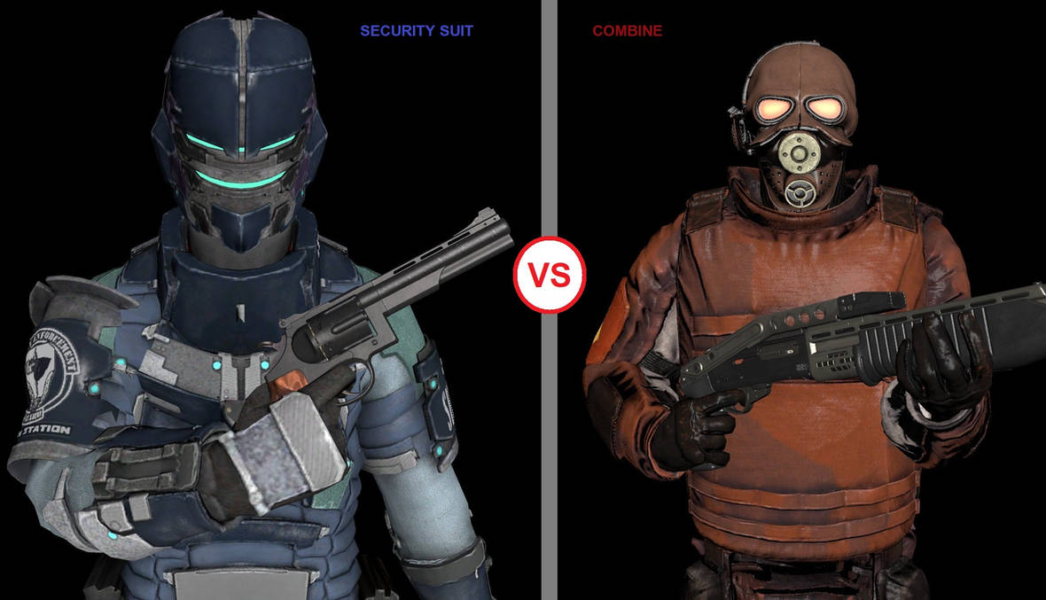 Combine Vs Security suit VS Combine by Kalza1911 on DeviantArt