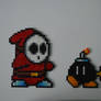 Shy Guy and Bob-omb