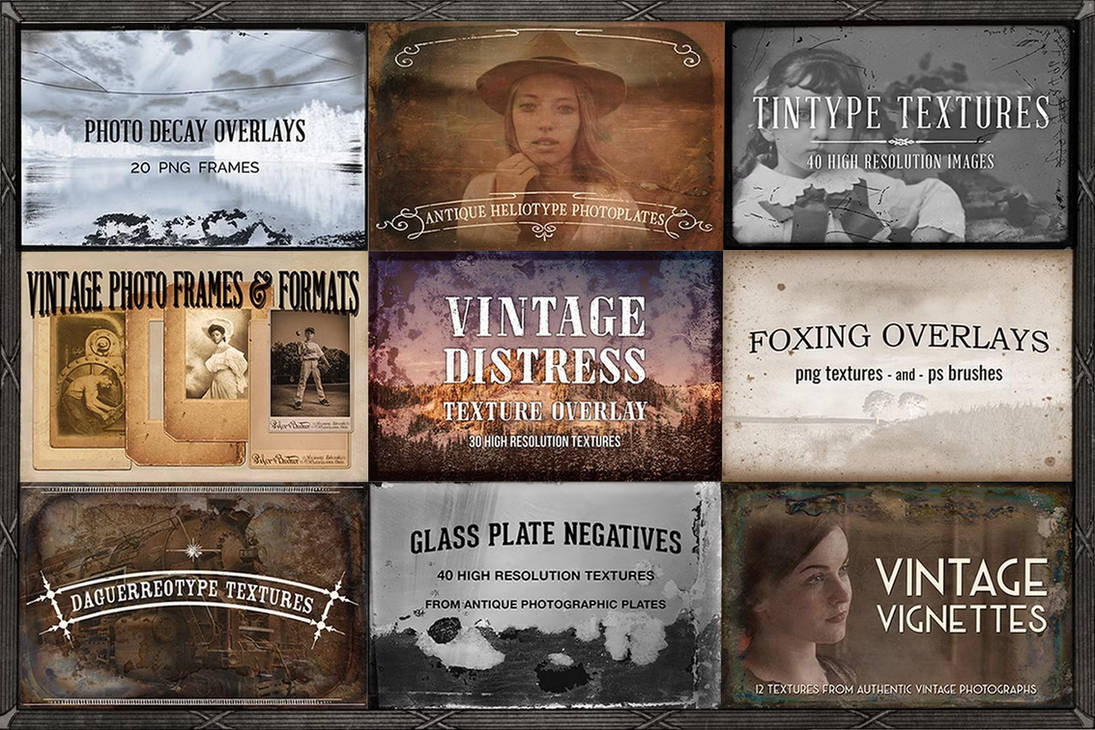 Vintage Textures Bundle by tasisonaci on DeviantArt