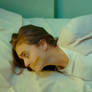 Damla Sonmez tape gagged on the bed