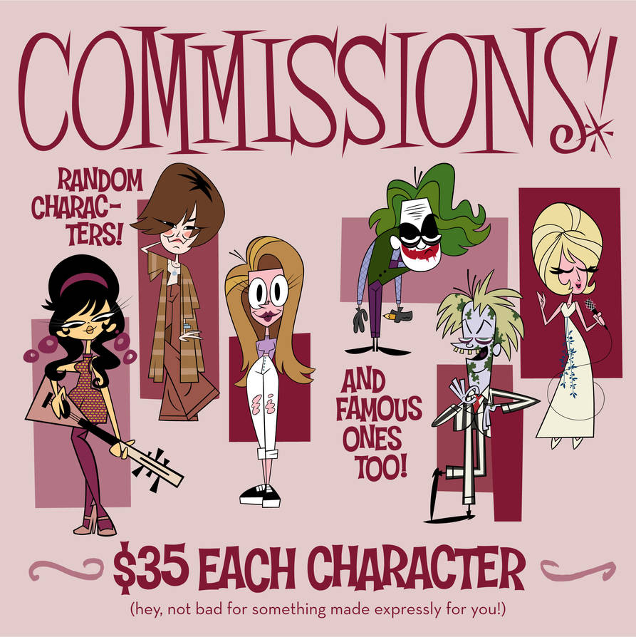 Commissions, Baby!
