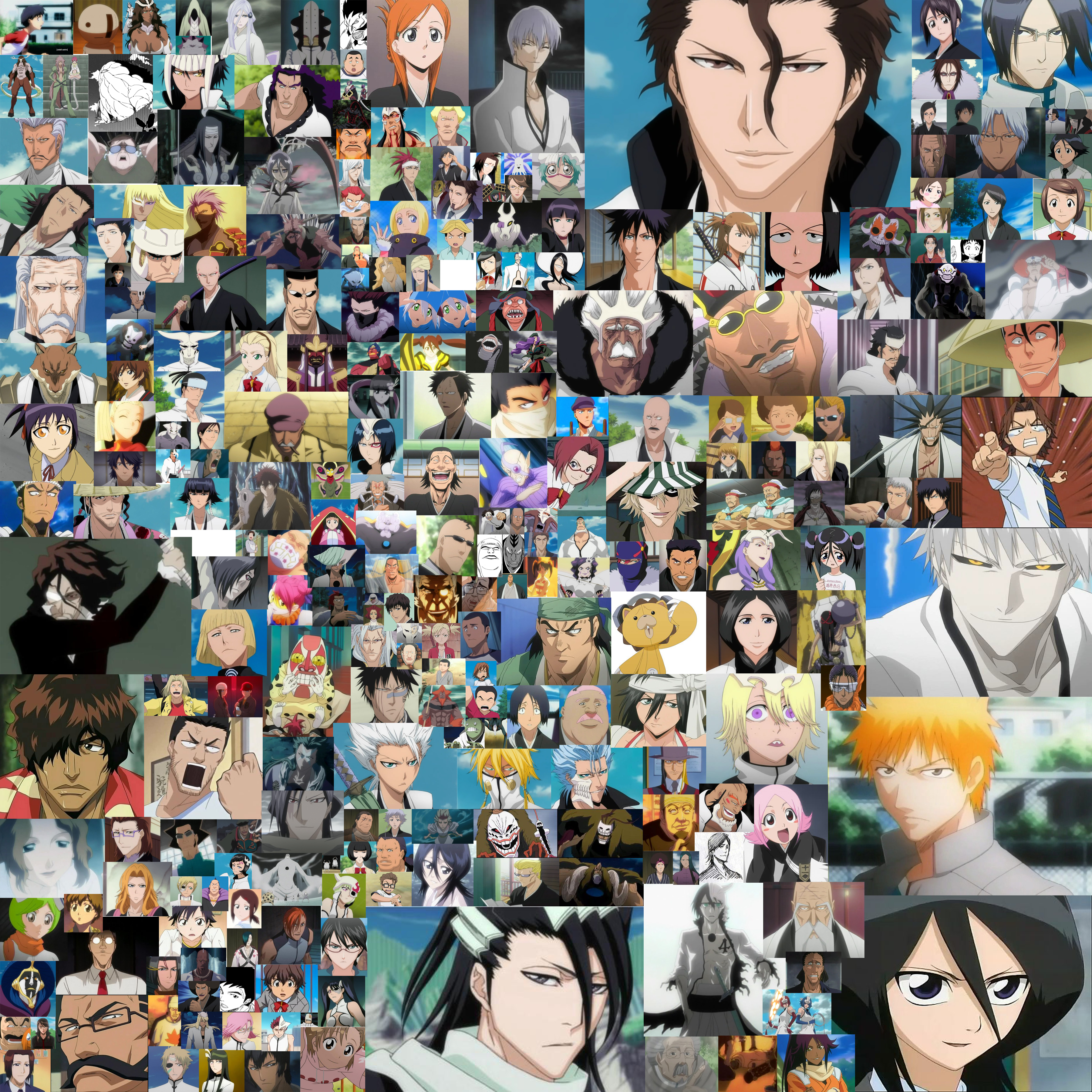 Bleach Character Collage by Mani-B on DeviantArt