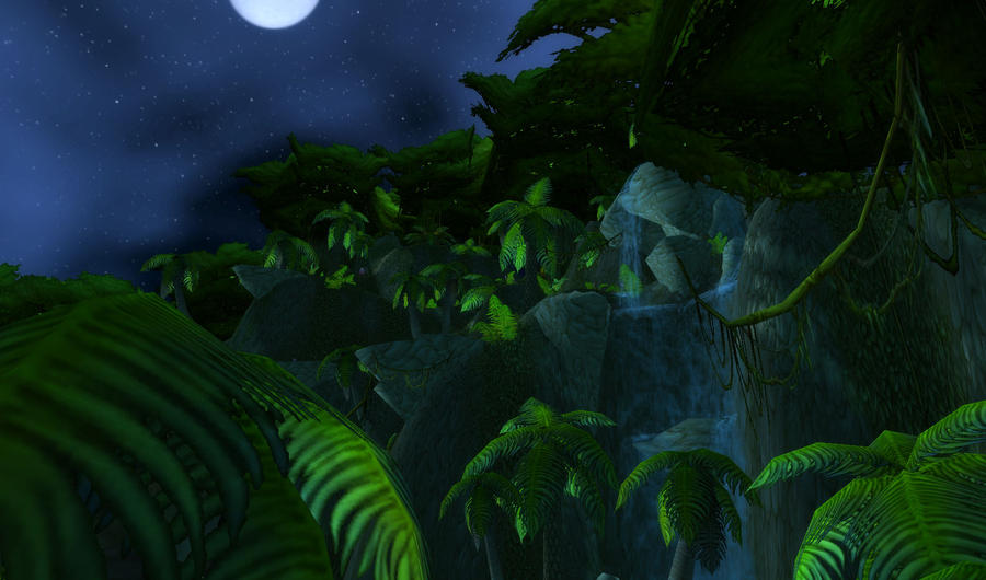 Stranglethron Stranglethorn Vale by Night by Owaya on DeviantArt