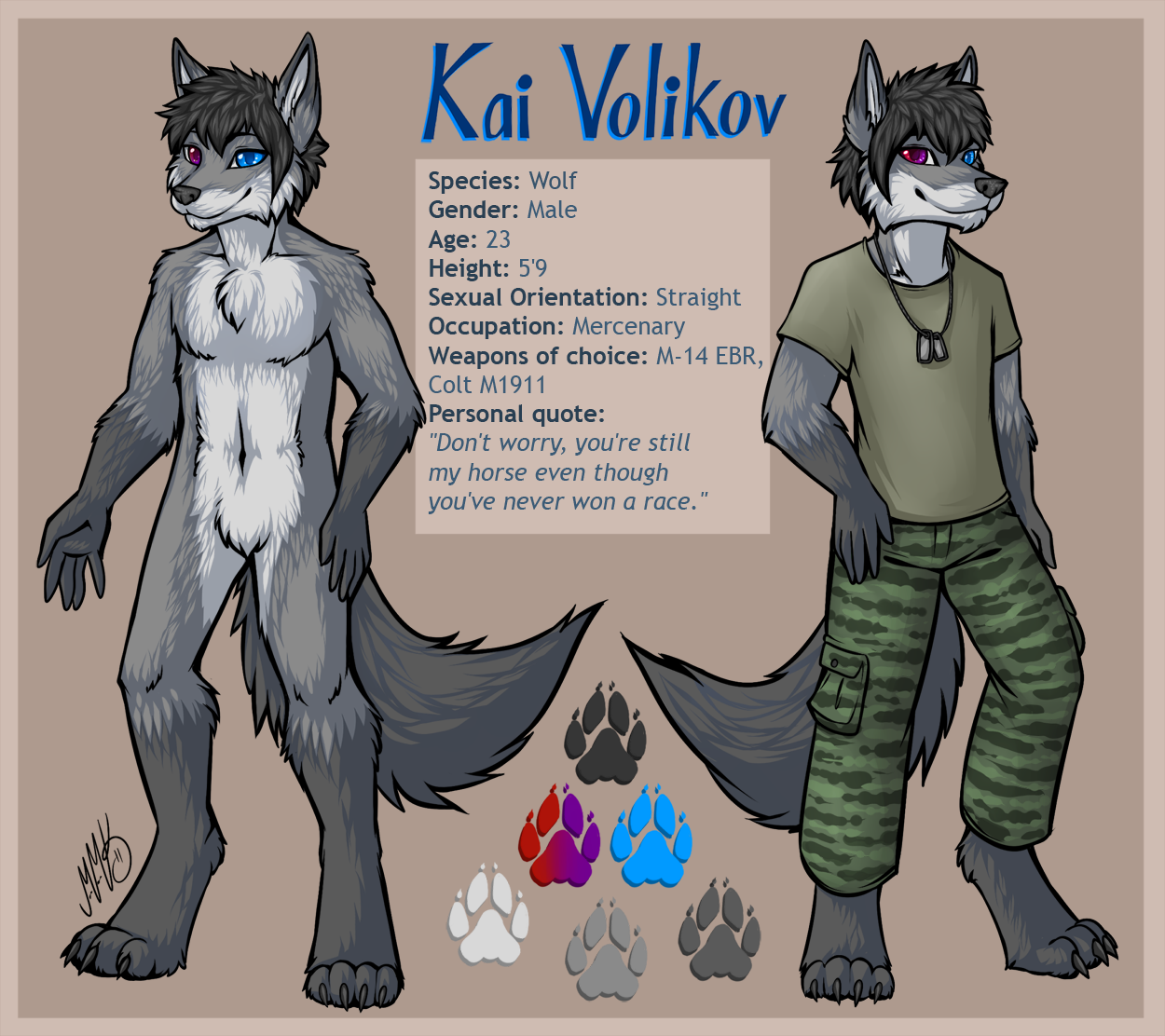 Kai Volikov Refsheet