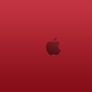Apple logo Product (RED) Wallpaper