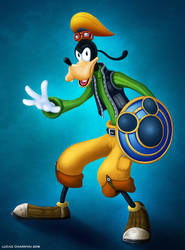 Goofy - Kingdom Hearts Fan Art