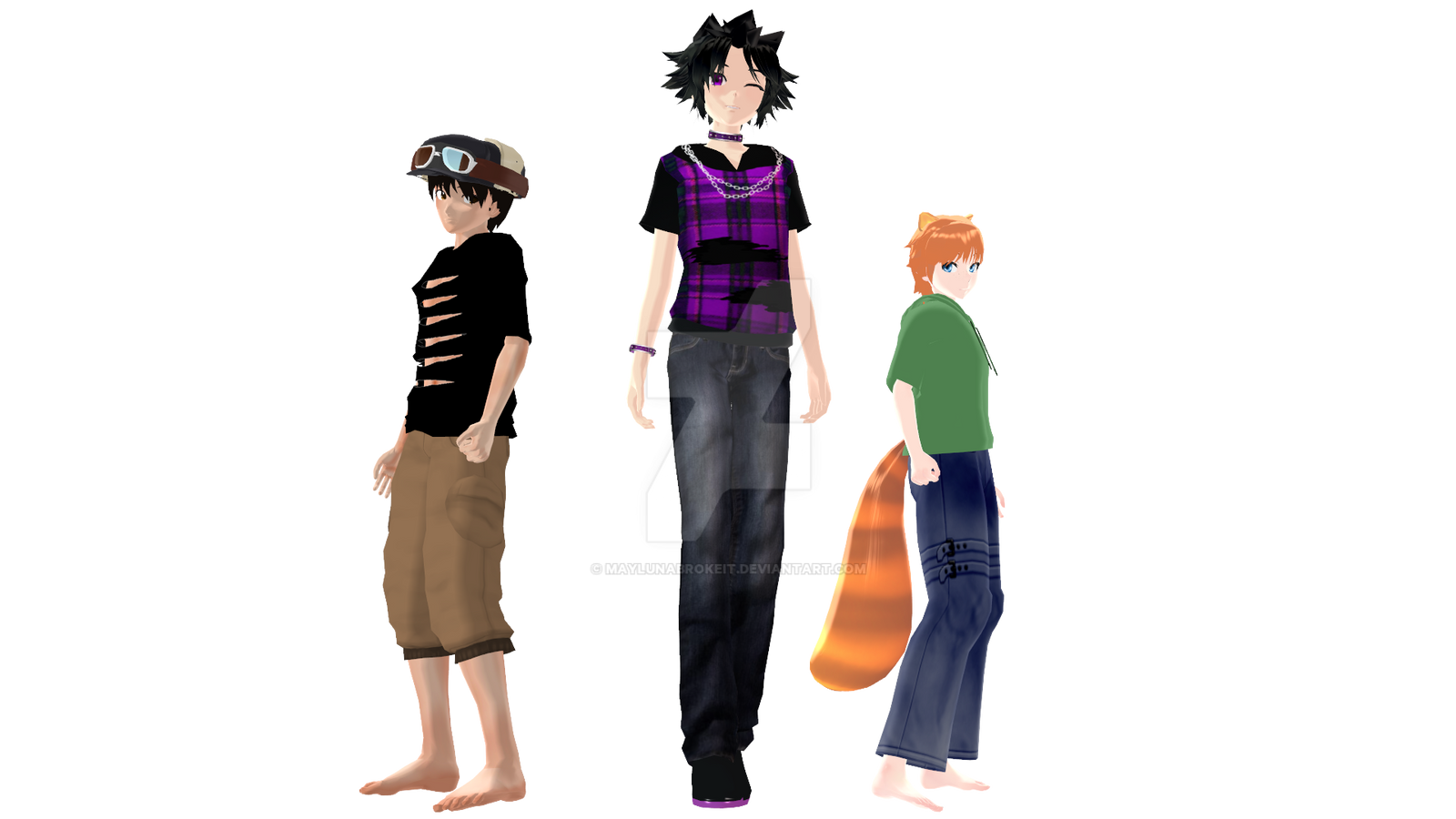 MMD Profiles: Rig, Austin and Reed