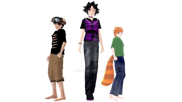 MMD Profiles: Rig, Austin and Reed