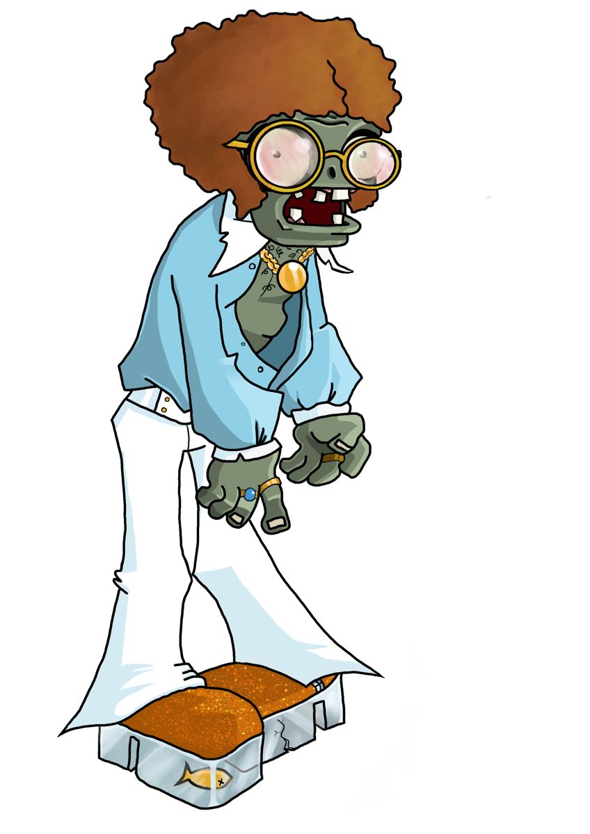 How to Draw a Zombie from Plants vs Zombies 