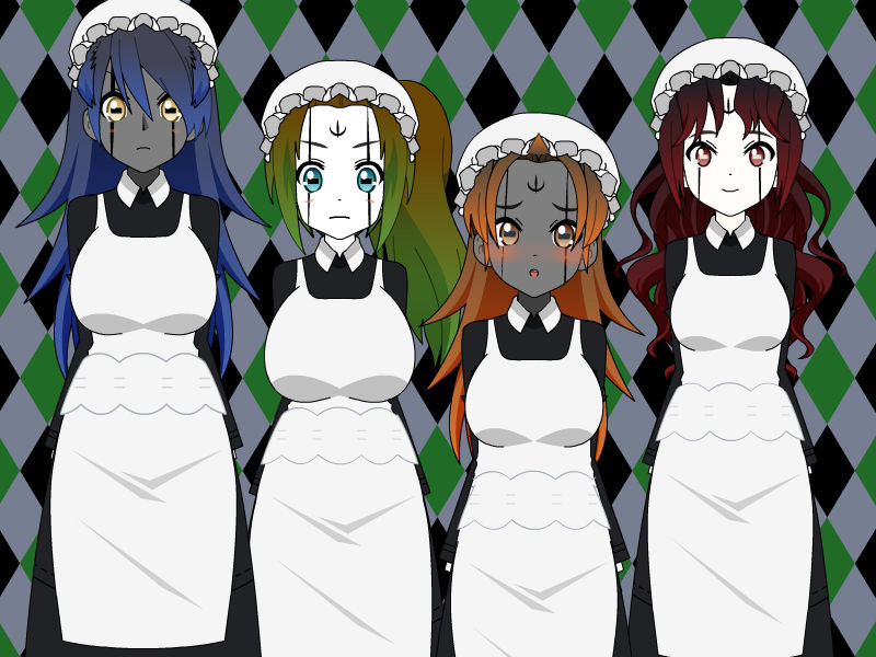 robot maid OC by shunqterry on DeviantArt