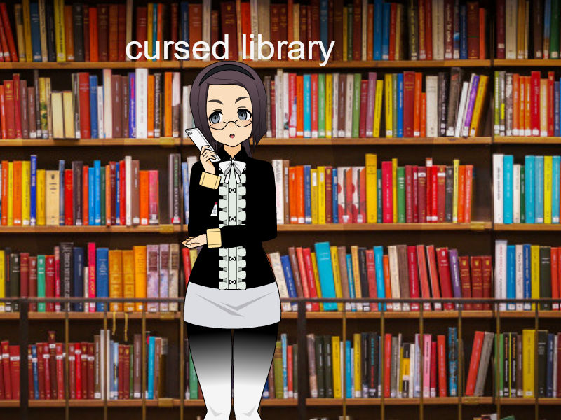 Cursed Library Title by shunqterry on DeviantArt