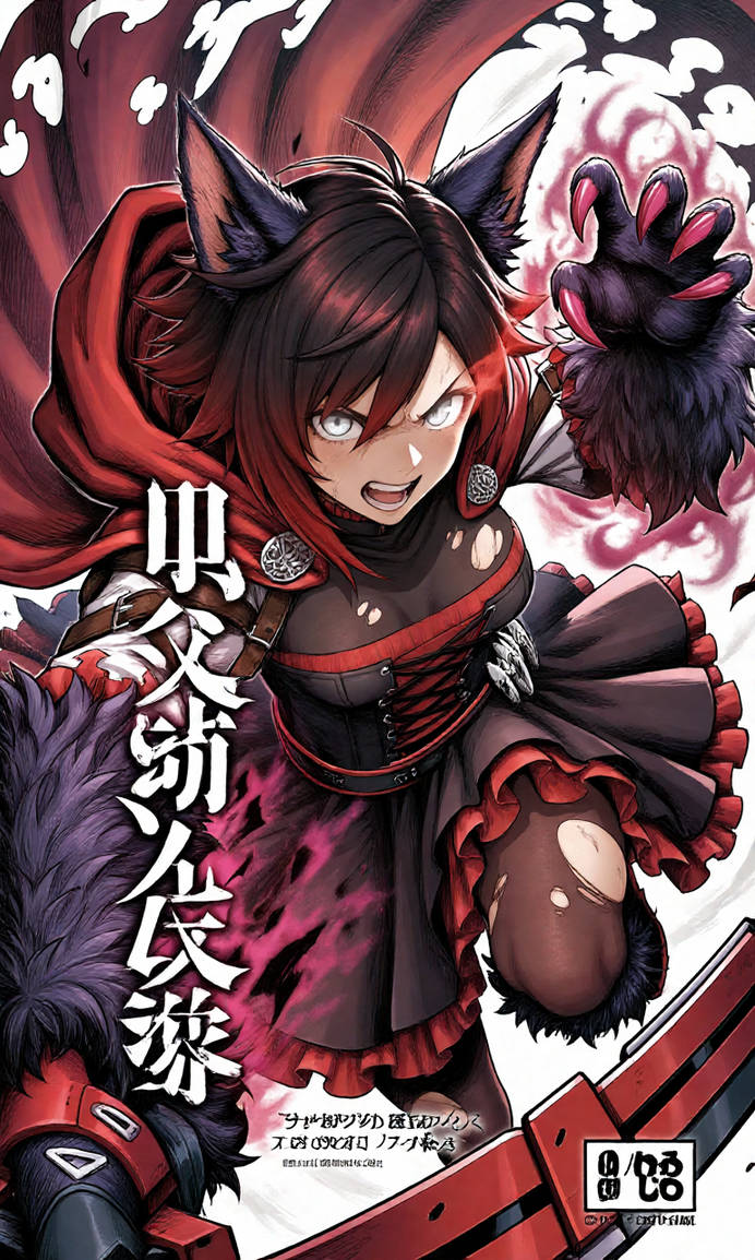 Ruby Ruler Manga create manga cover about Ruby rose from rwby, were by shunqterry on ...