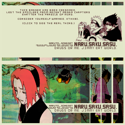 Banners: NaruSakuSasu