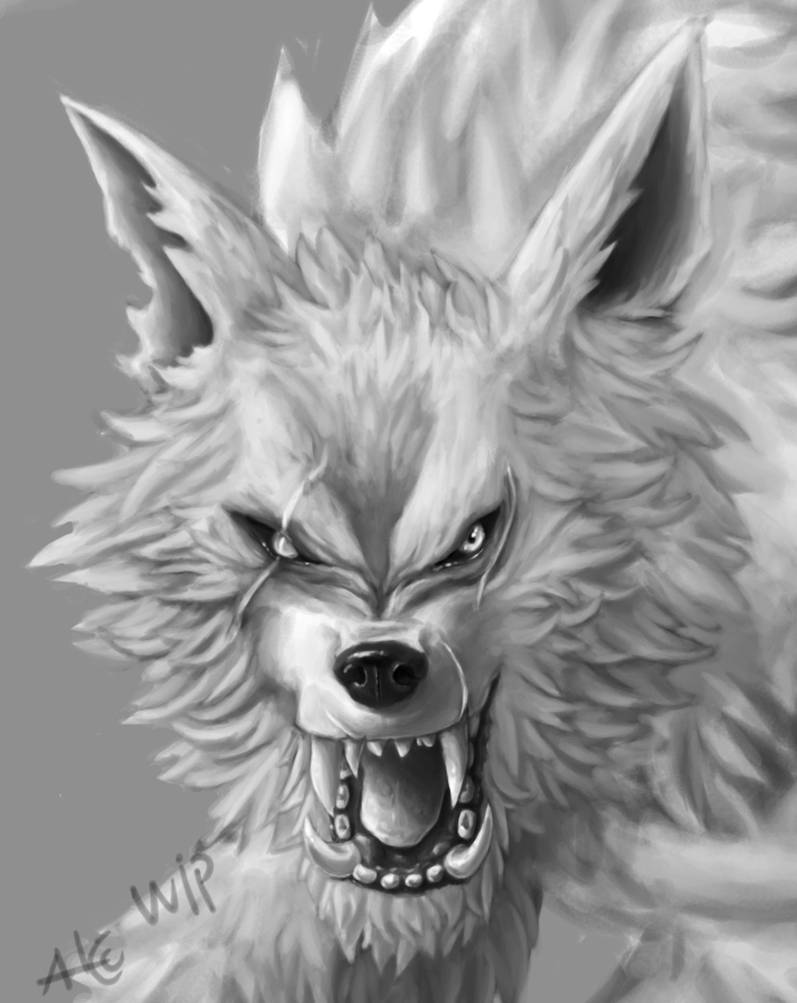 Werewolf Alpha Rizz Alpha Werewolf WIP detail by Alicemonstrinho on DeviantArt
