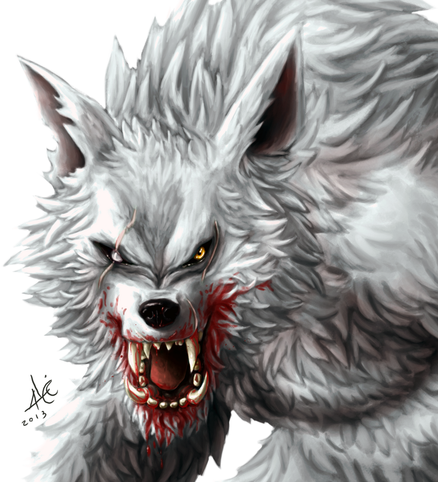 Alpha Werewolf detail by Alicemonstrinho on DeviantArt