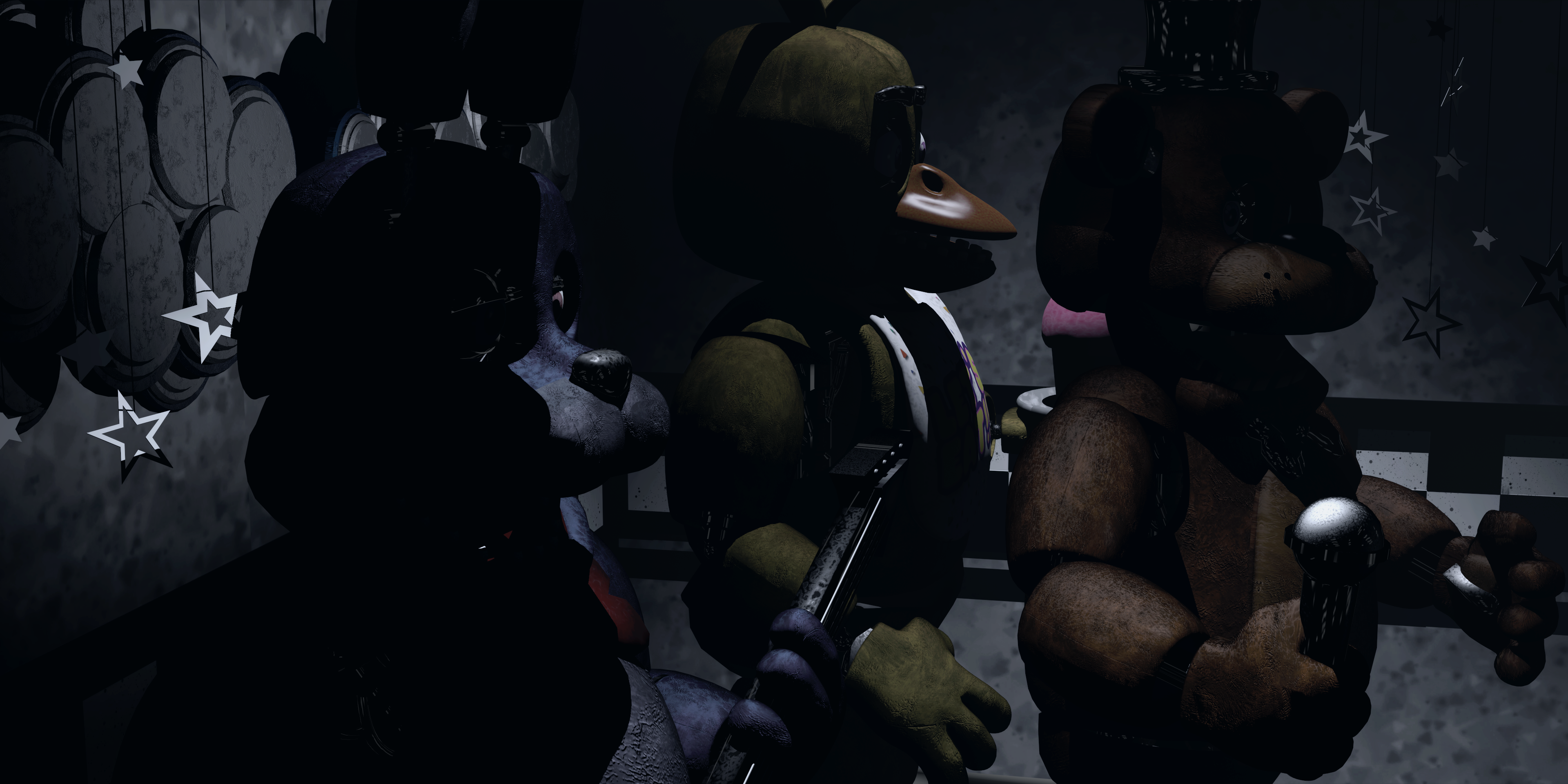 fnaf stage camera sfm recreation