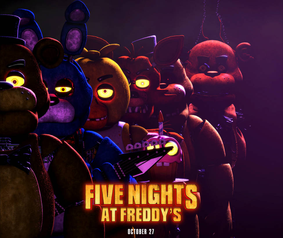 Fn A Movie fnaf movie extended movie poster by ITrashman115 on DeviantArt