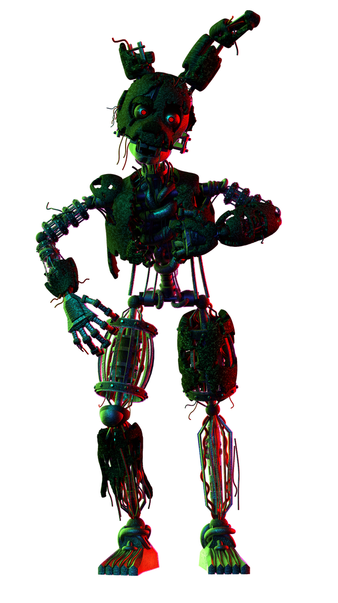 Ignited Springtrap ignited springtrap render by ITrashman115 on DeviantArt
