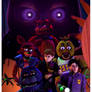 security breach poster but fnaf 1 (and 4)