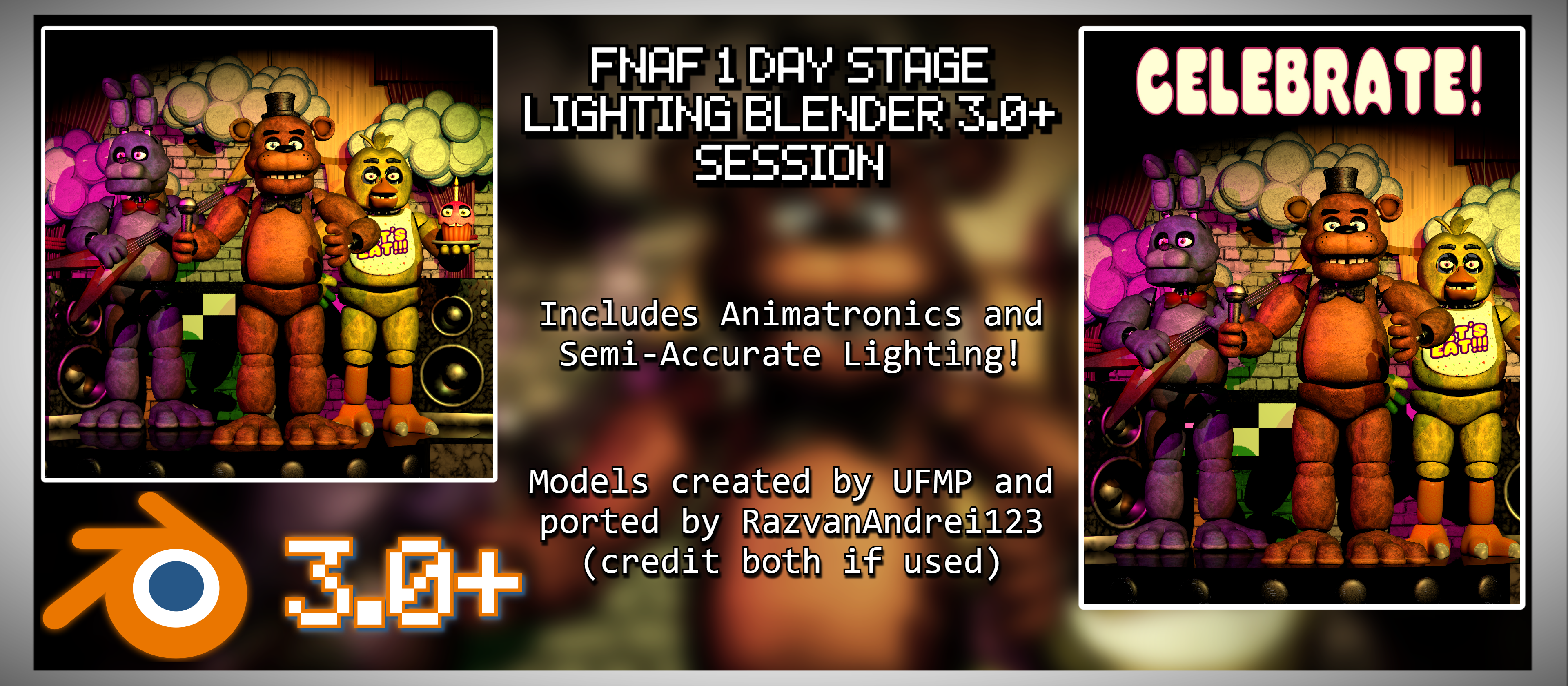 FNaF 1 --Remastered-- pack release by Ubuntutu on DeviantArt