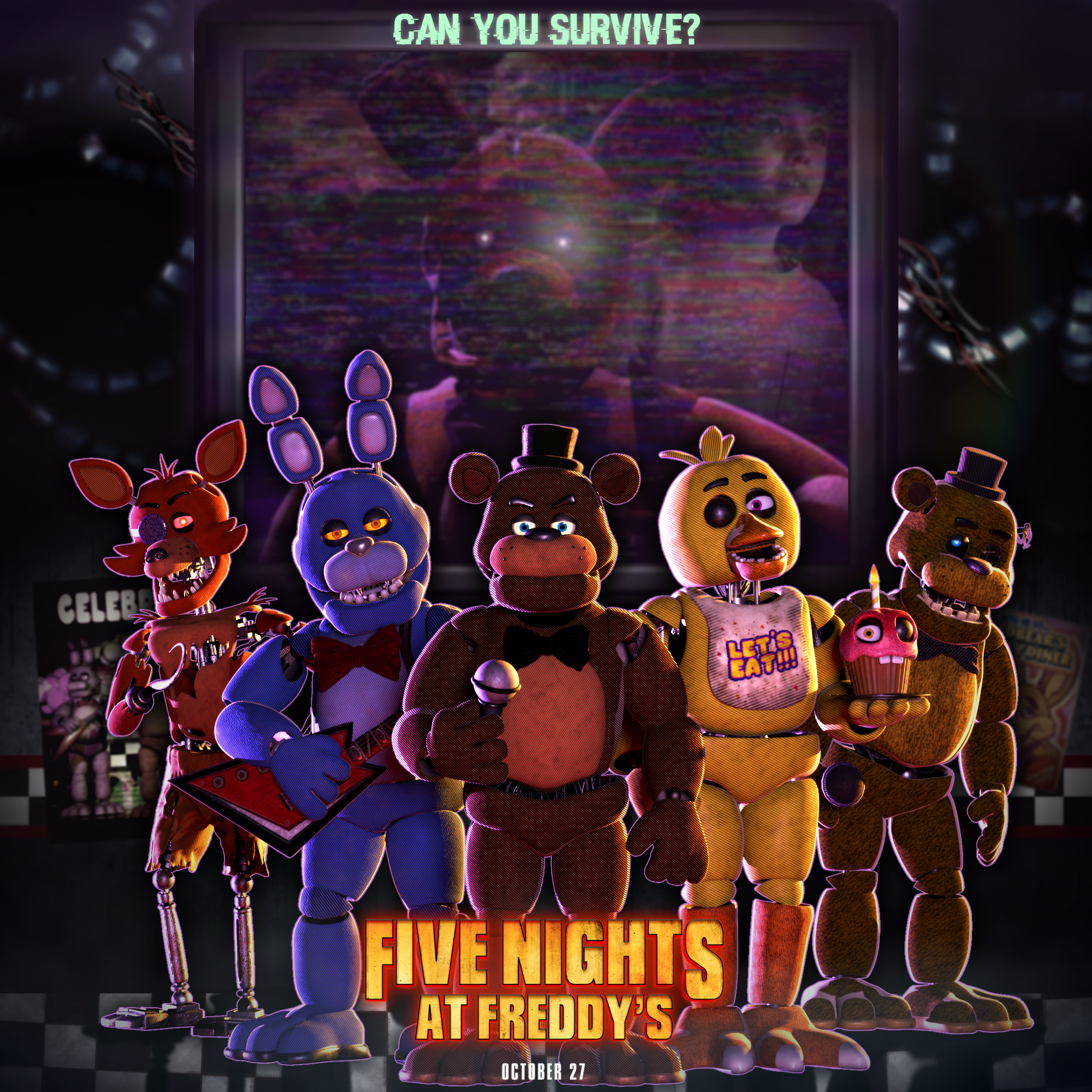 Five Nights at Freddy's 2 Movie Poster by FreddyTheFazbear on DeviantArt