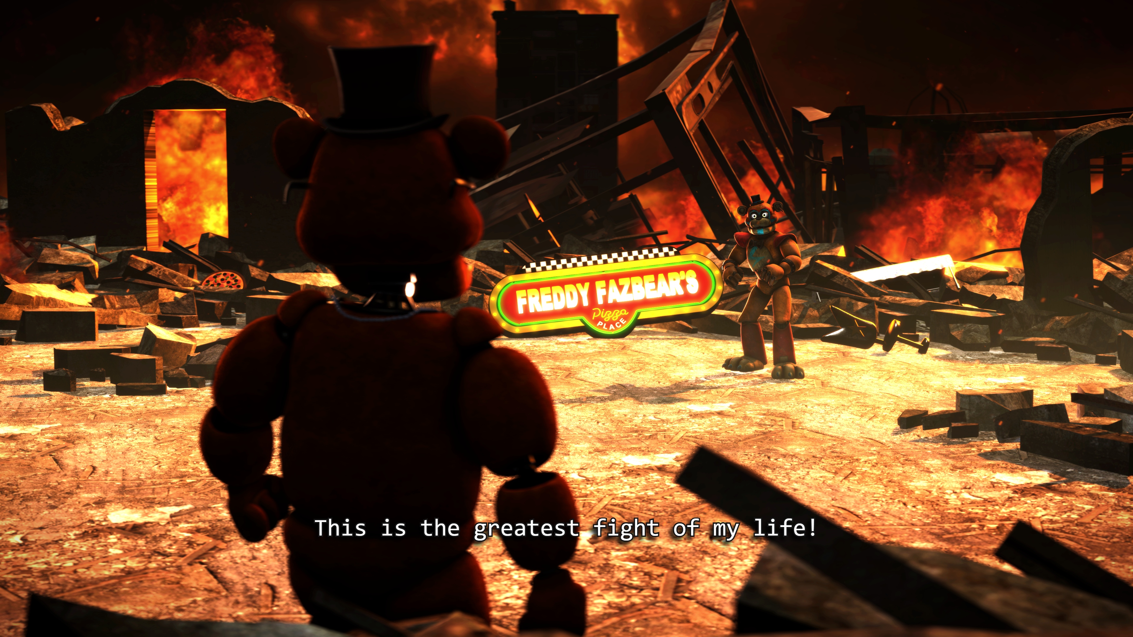 This is the greatest fight of my life!