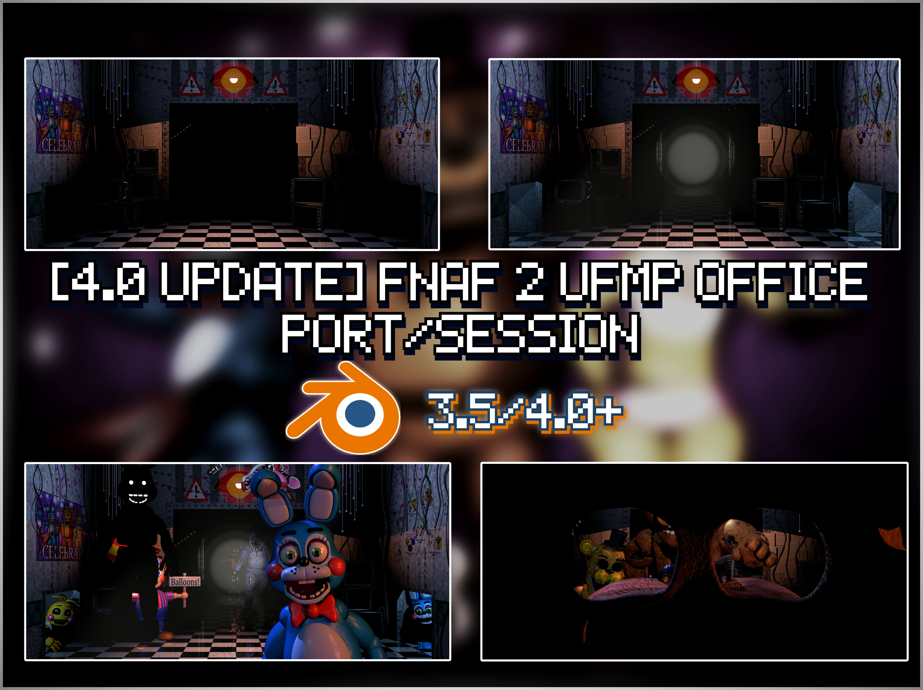 UFMP FNAF 2 Pack 3.0 Port RELEASE by RazvanAndrei123 on DeviantArt