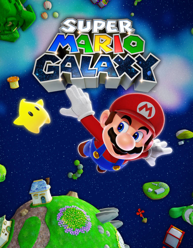 Mario Cover super mario galaxy cover art but blender (kinda) by ITrashman115 on ...