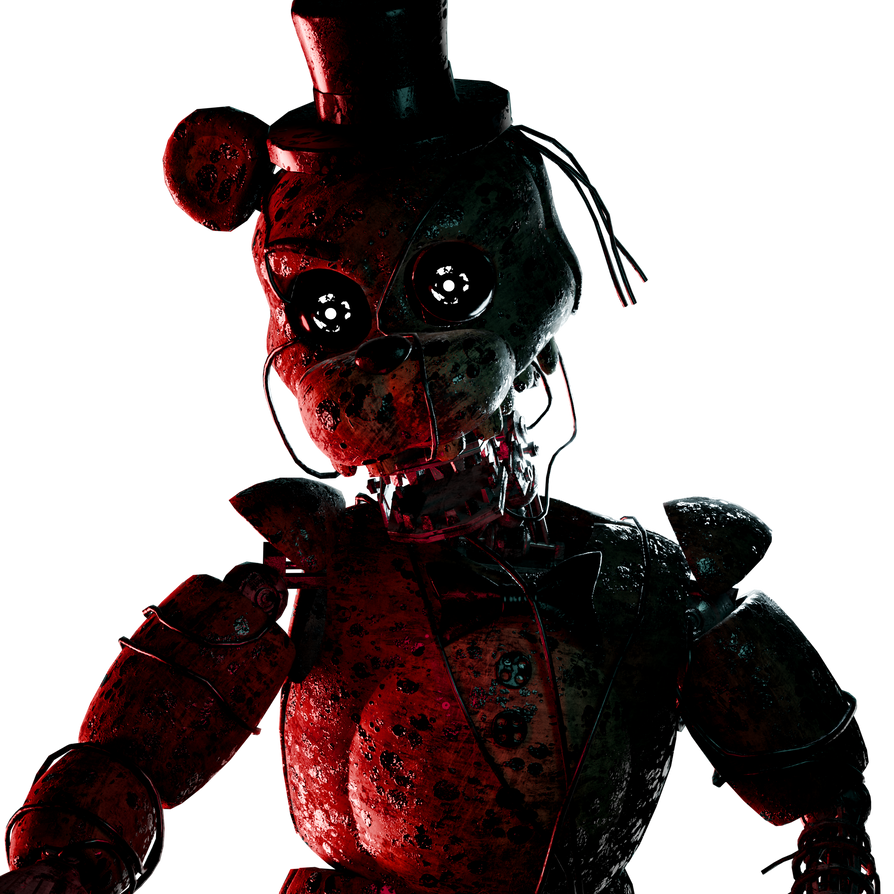 Ignited Collection Renders ignited freddy render by ITrashman115 on DeviantArt