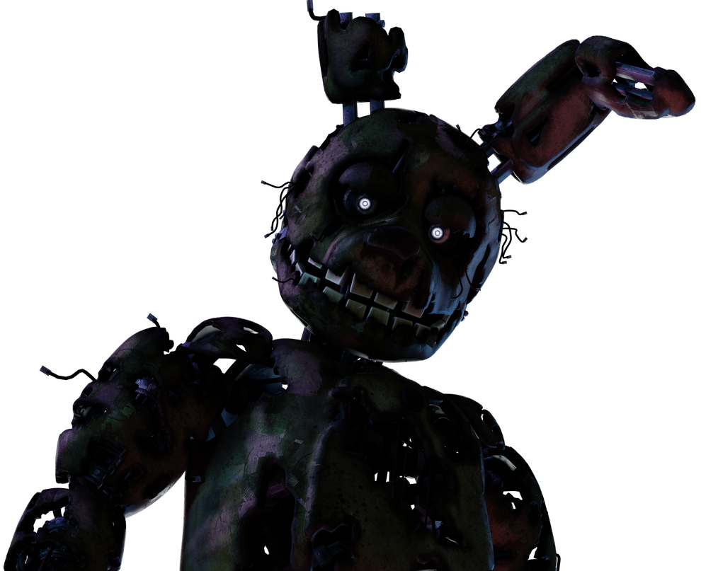 dbd springtrap render by ITrashman115 on DeviantArt
