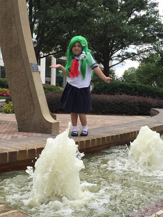 School girl Sanae